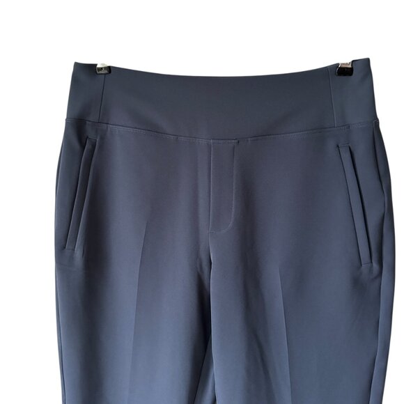 Athleta Endless High Rise Pant Sz 8P Grey Blue Comfort Travel Athleisure Stretch - Picture 4 of 15